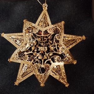 2013 Danbury Mint Gold Plated Ornament